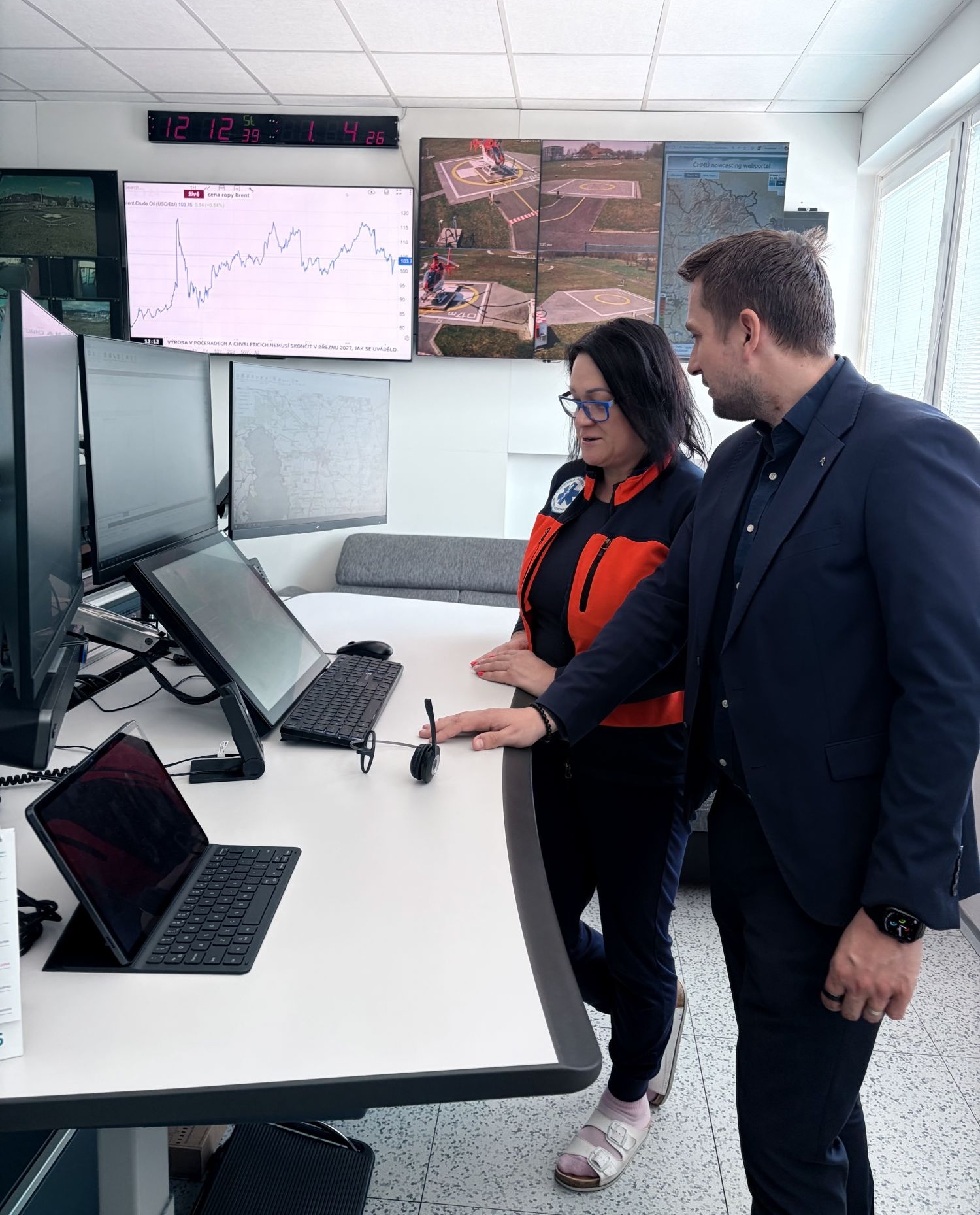 Modernizace zdravotnického operačního střediska ZZS OK